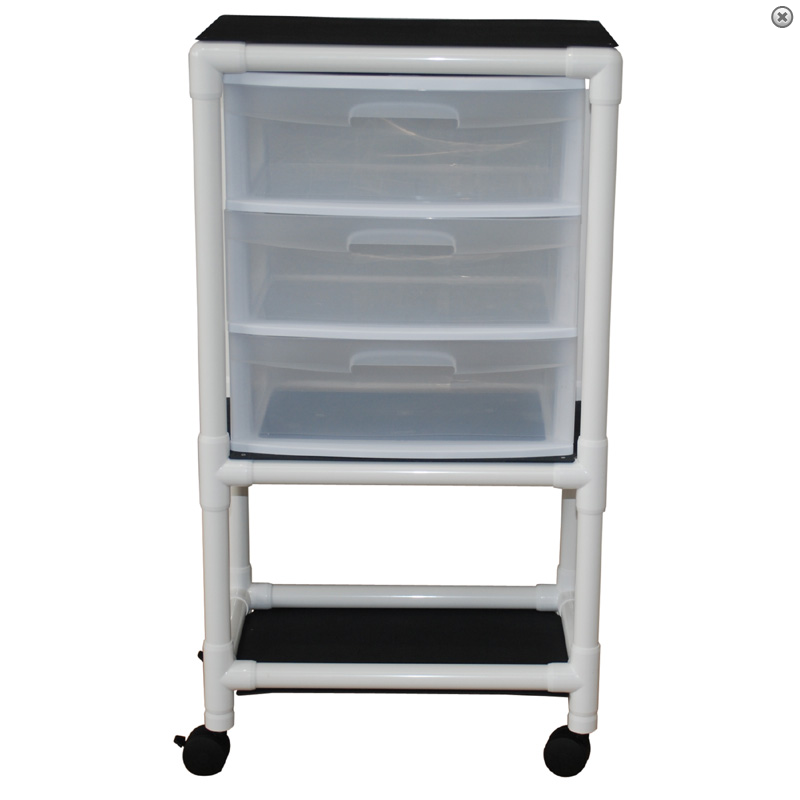 Graham Field UNIVERSAL PVC ISO CART 3 DRWRS 3U3D-ISO 8533A