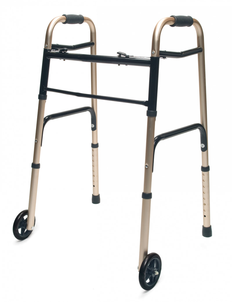 Graham Field Lumex® ColorSelect Adult Walker with Wheels 716270B-2