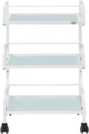 Dream In Reality White Damien Medical Spa Trolley Cart DIR 5014YH-WT