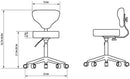 Dream In Reality Medical Stool DIR 9157