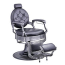 Dream In Reality Vanquish Antique Barber Chair - Brushed Frame DIR 2111-brushed