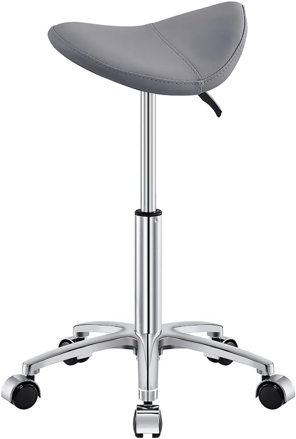 Dream In Reality Nero Saddle Pedicure Stool DIR 9909