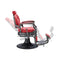 Dream In Reality Vanquish Antique Barber Chair - Brushed Frame DIR 2111-brushed