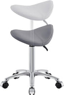 Dream In Reality Nero Saddle Pedicure Stool DIR 9909