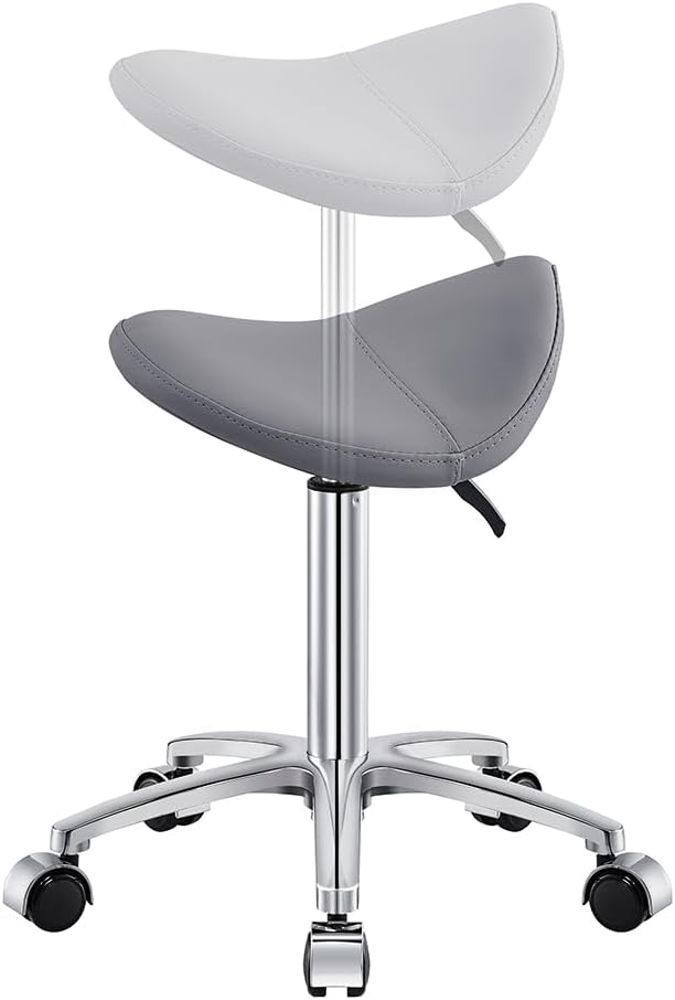 Dream In Reality Nero Saddle Pedicure Stool DIR 9909