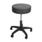 Graham Field PHY.STOOL,D HANDLE,ALUM BASE BLK WITH SOFT CASTERS 9703-PA-SW-BL