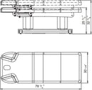 Dream In Reality Luxi 4 Motors Medical Spa Treatment Table DIR 8838