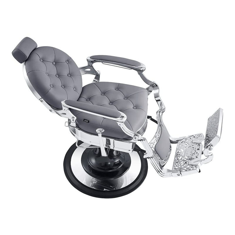 Dream In Reality Vanquish Vintage Barber Chair with Chrome Frame DIR 2111-chrome