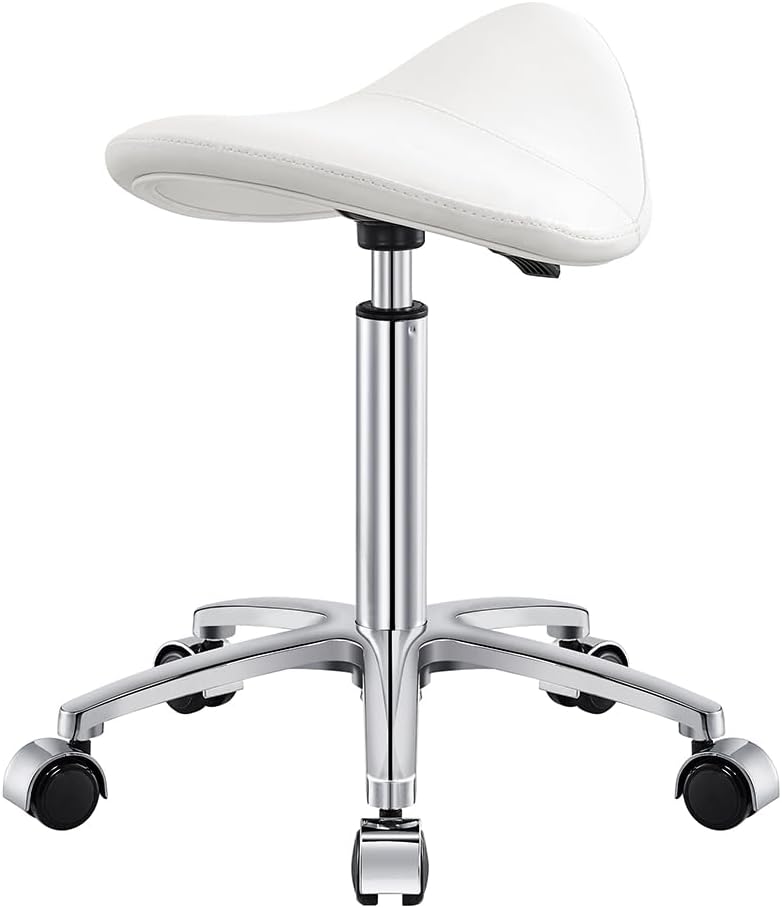 Dream In Reality Nero Saddle Pedicure Stool DIR 9909