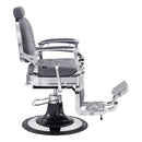 Dream In Reality Vanquish Vintage Barber Chair with Chrome Frame DIR 2111-chrome