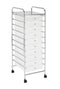 Graham Field SECURITY PVC CART 10 DRAWERS 3U10D 8534