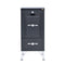 Dream In Reality Black Elizabeth Styling Station Cabinet DIR 5333