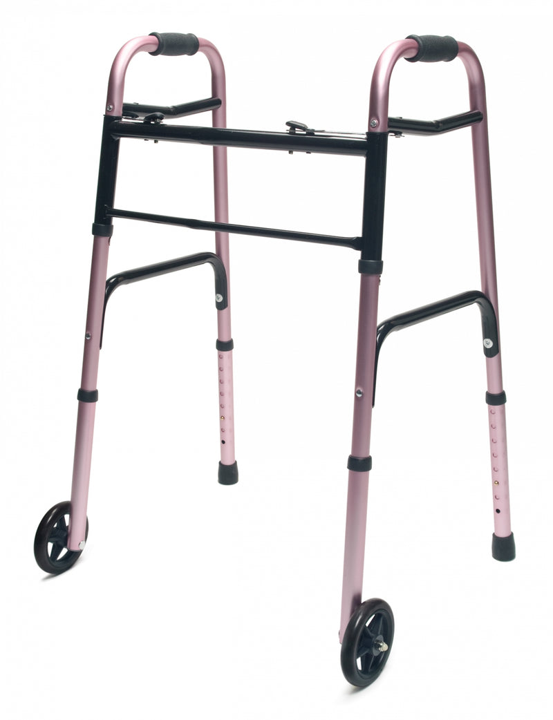 Graham Field Lumex® ColorSelect Adult Walker with Wheels 716270B-2