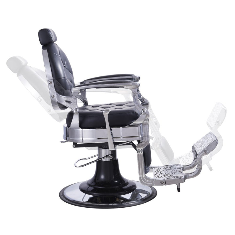 Dream In Reality Vanquish Vintage Barber Chair with Chrome Frame DIR 2111-chrome