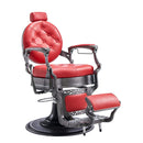 Dream In Reality Vanquish Antique Barber Chair - Brushed Frame DIR 2111-brushed