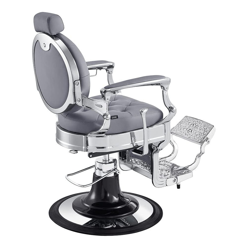 Dream In Reality Vanquish Vintage Barber Chair with Chrome Frame DIR 2111-chrome