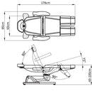 Dream In Reality Libra Full Medical Electric Procedure Chair DIR 8710