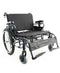 Karman Healthcare BT10 Adjustable Heavy Duty Wheelchair Diamond Black Frame - BT-10-2218W