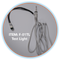 Aqua Creek Pool Lift Test Cables and Test Light F-VTC002