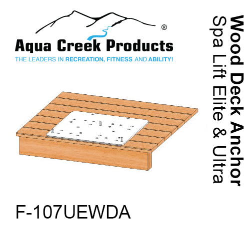 Aqua Creek Ultra & Elite Spa Lift Anchor Kits/Systems