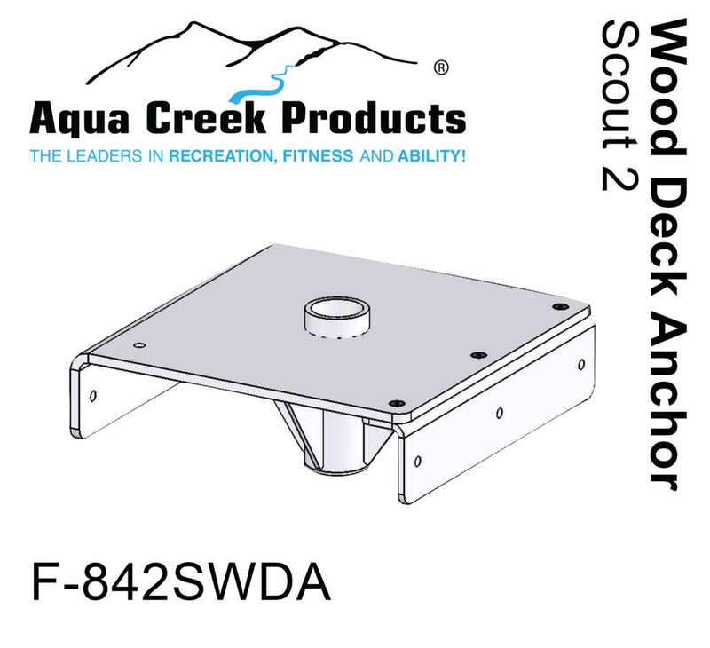 Aqua Creek Scout Excel & Revolution XL Lift Anchor Kits/Systems