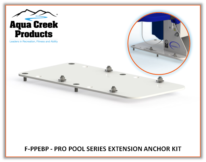 Aqua Creek Ranger 2 & Admiral Pro Pool Lift Anchor Kits/Systems