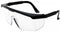 Graham Field Safety Glasses with Side shields in Black Frame, pack of 12 - 9677