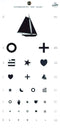 Graham Field Kindergarten Hanging Eye Chart 1243