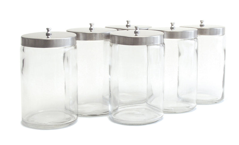 Graham Field Unlabeled Flint Glass Sundry Jars 3458