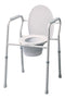 Graham Field Silver Collection 3-in-1 Steel Commode 7103A-4