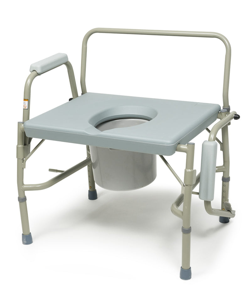 Graham Field Imperial Collection 3-in-1 Steel Drop Arm Commode 6438A