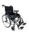 Karman Healthcare KM-8520X Lightweight Heavy Duty Wheelchair in Diamond Black - KM8520X20W-HA