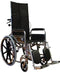 Karman Healthcare KN-880 Reclining Wheelchair with Removable Armrest and Elevating Legrest KN-880-E