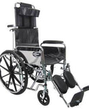 Karman Healthcare KN-880 Reclining Wheelchair with Removable Armrest and Elevating Legrest KN-880-E