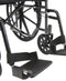 Karman Healthcare KN-800T Silver Vein Steel Wheelchair with Fixed Armrest KN-800T