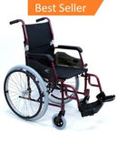 Karman Healthcare LT-980 18" seat 24 lbs. Ultra Lightweight Wheelchair LT-980-BK