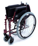 Karman Healthcare LT-980 18" seat 24 lbs. Ultra Lightweight Wheelchair LT-980-BK