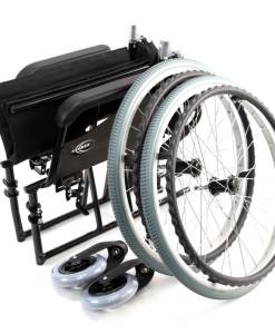 Karman Healthcare LT-990 18" seat 24 lbs Wheelchair with Quick Release Axles Black Color LT-990-BK