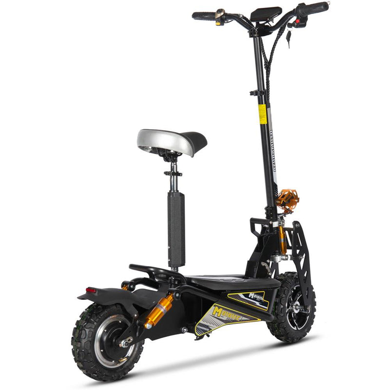 MotoTec Ares 48v 1600w Electric Scooter MT-Ares-48v-1600w_Black