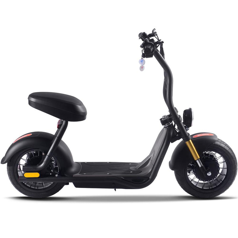 MotoTec Diablo 48v 1000w Lithium Electric Scooter MT-Diablo-48v-1000w_Black