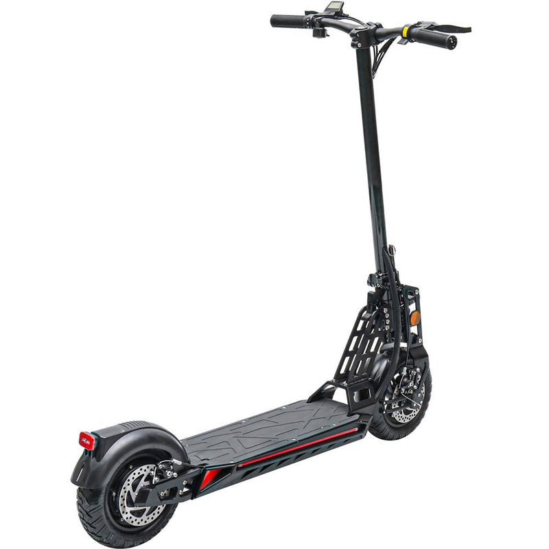 MotoTec Free Ride 48v 600w Lithium Electric Scooter MT-FreeRide-48v_Black