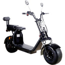 MotoTec Knockout 60v 1000w Electric Scooter Black MT-Knockout-60V-1000_Black