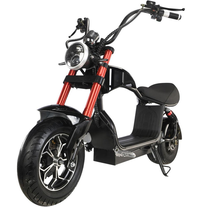 MotoTec Mini Lowboy 48v 800w Lithium Scooter Black MT-Mini-LowBoy-48v-800w_Black