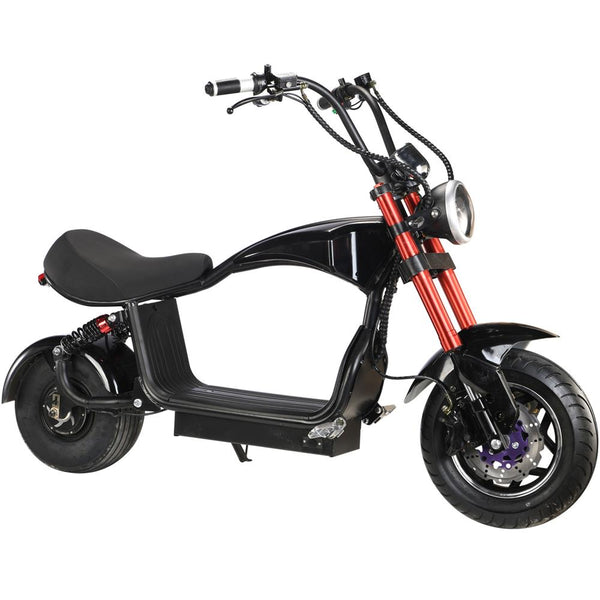 MotoTec Mini Lowboy 48v 800w Lithium Scooter Black MT-Mini-LowBoy-48v-800w_Black