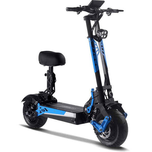 MotoTec Switchblade 60v 4000w Lithium Electric Scooter MT-Switchblade-60v-4000w_Blue