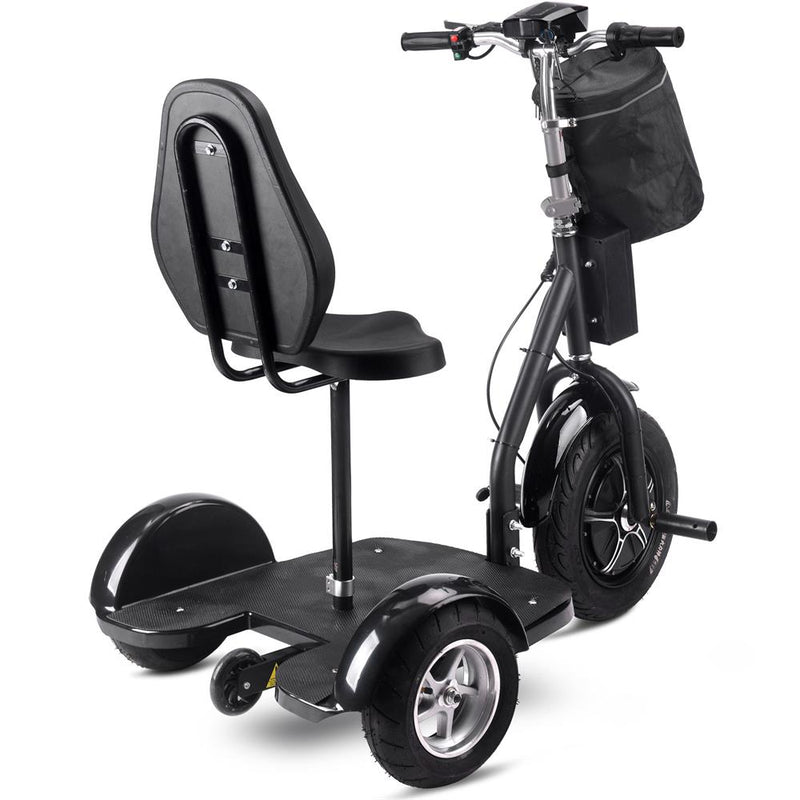 MotoTec Electric Trike 48v 1000w Lithium Black MT-TRK-1000-Lithium_Black