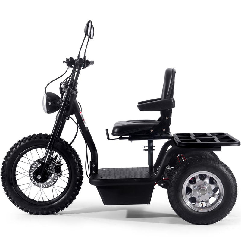 MotoTec Electric Trike 1800w MT-TRK-1800_Black