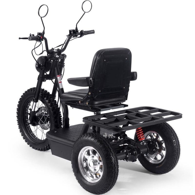 MotoTec Electric Trike 1800w MT-TRK-1800_Black