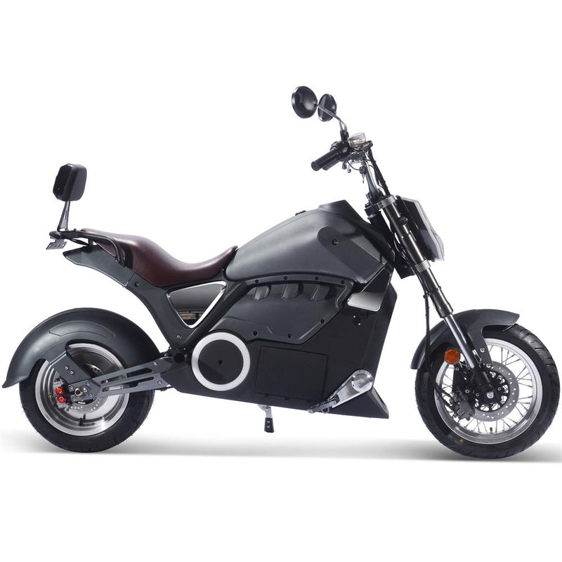 MotoTec Typhoon 72v 30ah 3000w Lithium Electric Scooter MT-Typhoon-72v-3000w_Gray