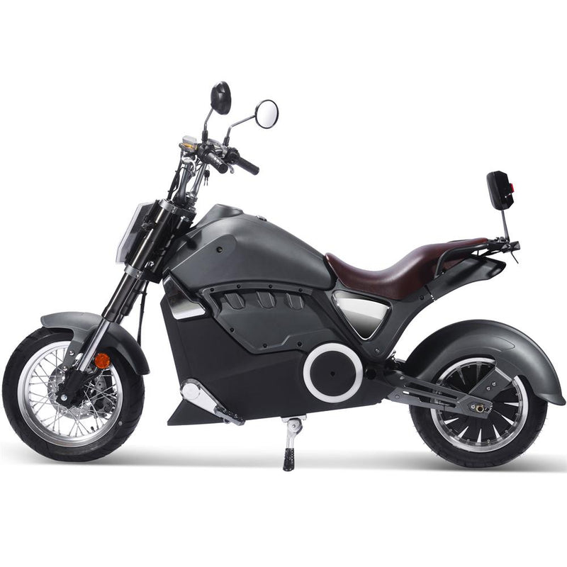 MotoTec Typhoon 72v 30ah 3000w Lithium Electric Scooter MT-Typhoon-72v-3000w_Gray